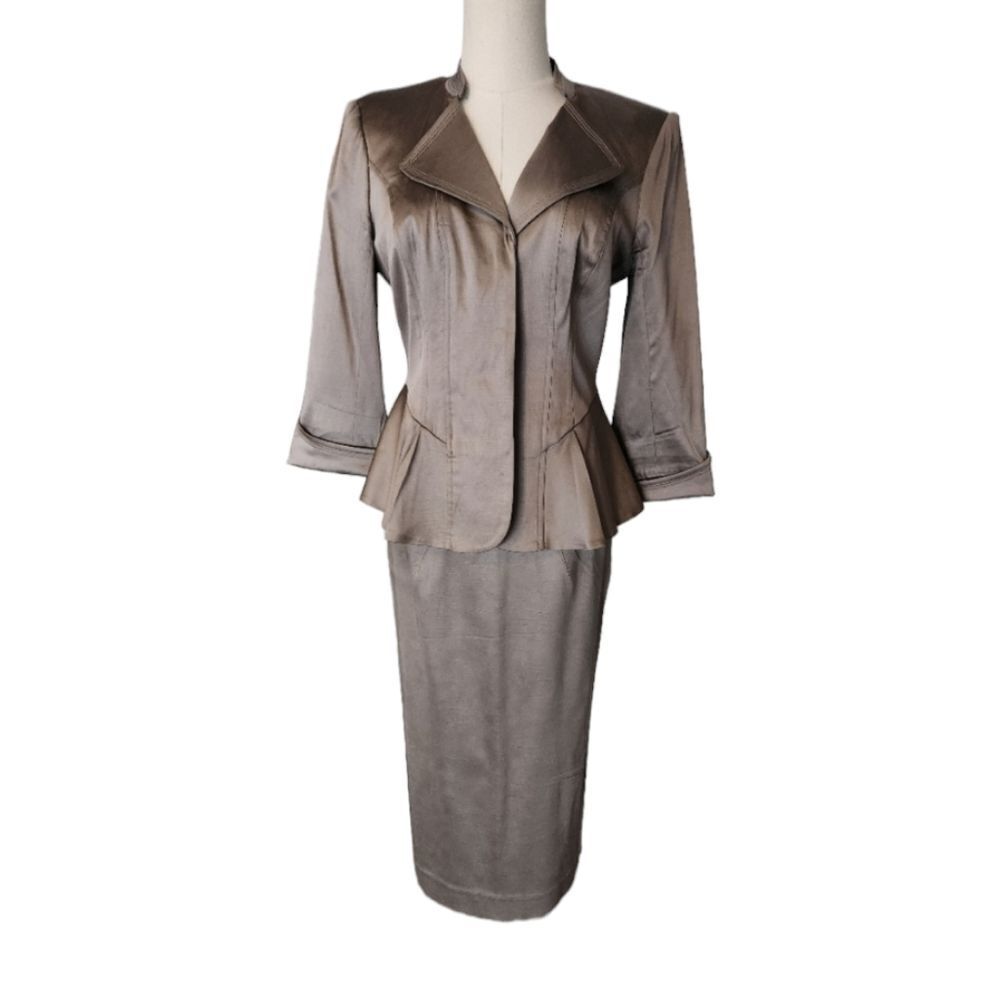 Le Chateau Blazer and Skirt Set